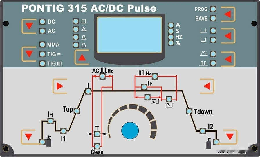Сварочный инвертор Most PONTIG 315 AC/DC Pulse