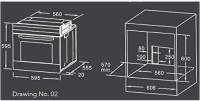 Духовой шкаф Midea 65DAE40139