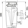 Измельчитель пищевых отходов Franke Slim 75 134.0715.096