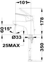 Смеситель Teka Alcudia 4634662C0