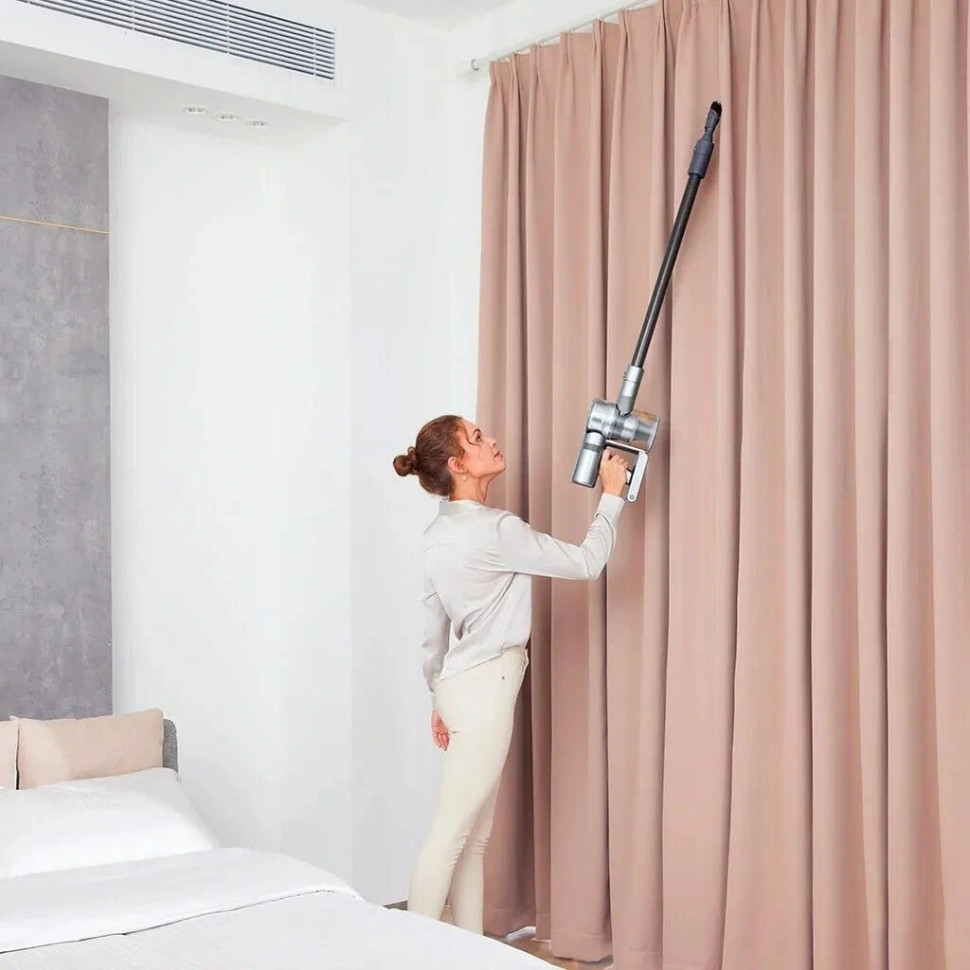 Вертикальный пылесос Dreame Cordless Vacuum Cleaner V12 Pro / VFS1 (серый)