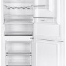 Холодильник с нижней морозильной камерой Maunfeld MFF185NFW Matt Inverter