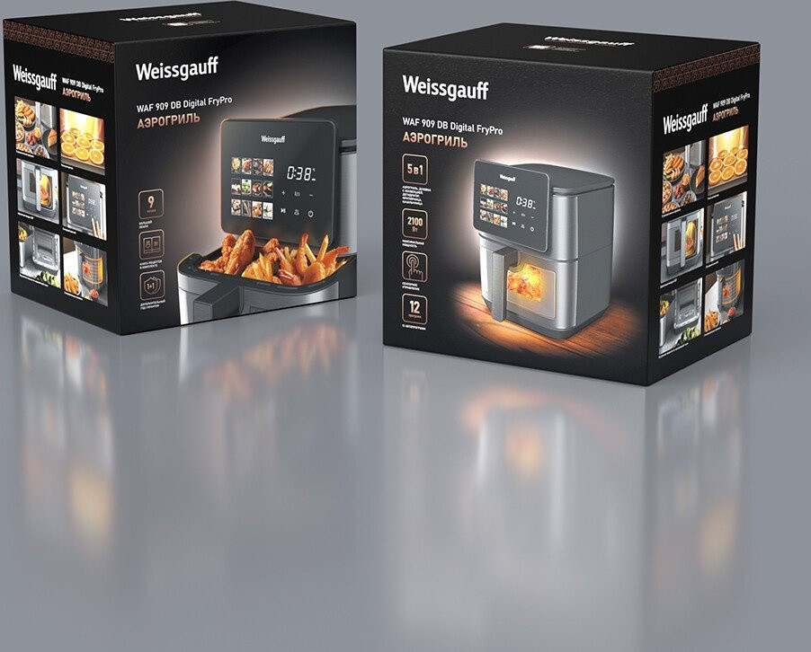 Аэрогриль Weissgauff WAF 909 DB Digital FryPro