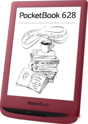 Электронная книга PocketBook 628 (красный)