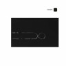 Панель смыва OLI Iplate 670005 (черный soft-touch)