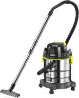 Промышленный пылесос Ryobi R18WDV-0 (без батареи)