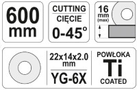 Плиткорез ручной Yato YT-3707