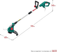 Триммер ЗУБР Мастер ТСН-33-600