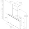 Вытяжка Elica Plat BL/F/55 PRF0164946