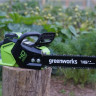 Электропила цепная Greenworks GD40CS18K4 (2005807UB)