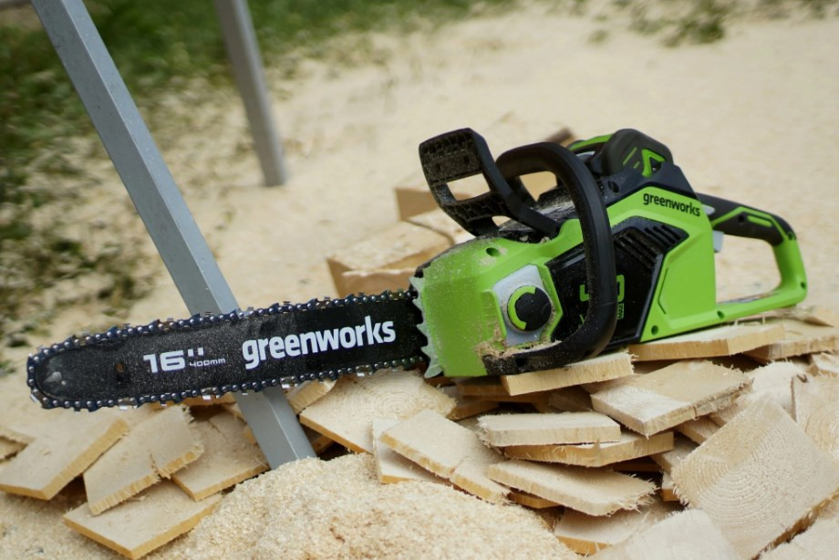 Электропила цепная Greenworks GD40CS18K4 (2005807UB)