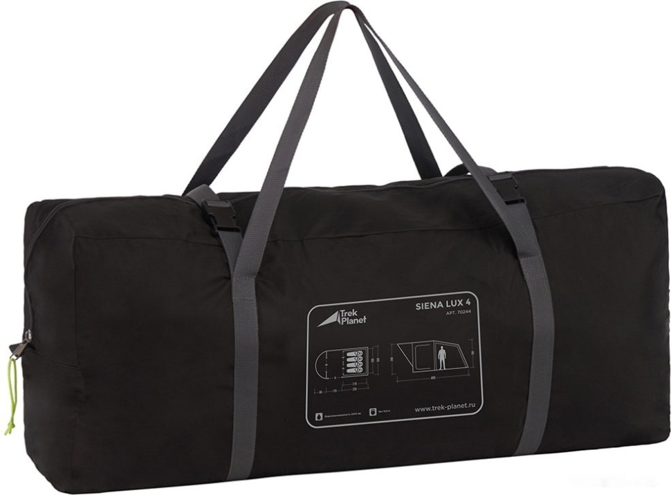 Палатка TREK PLANET Siena Lux 4 (зеленый)