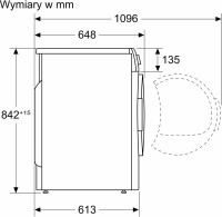 Сушильная машина Bosch Serie 6 WQG1417EPL