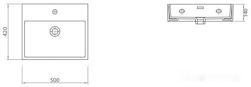 Умывальник Lapino Daphne 53709