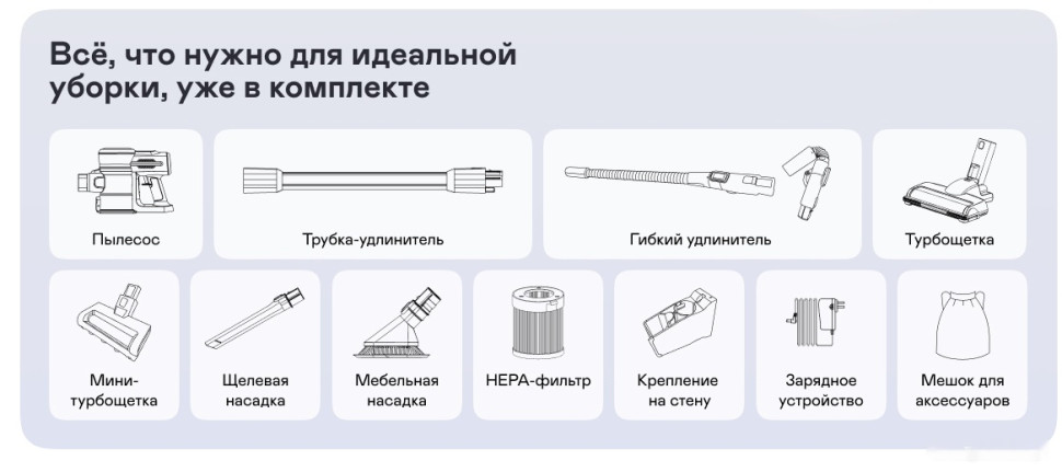 Пылесос Garlyn M-2500
