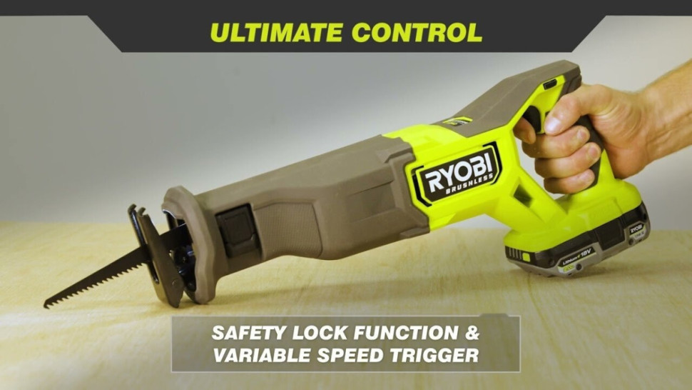 Сабельная пила Ryobi RRS18BL 5133006497 (без АКБ)