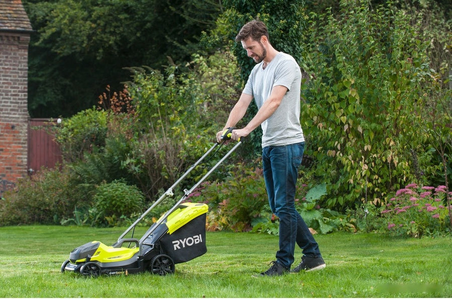 Аккумуляторная газонокосилка Ryobi OLM1833B ONE+ (без АКБ)