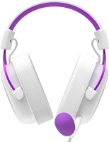Наушники Havit Gamenote H2002d (белый/фиолетовый)