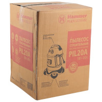 Промышленный пылесос Hammer PIL20A 1400 Вт