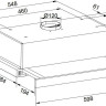 Вытяжка ZorG Technology Slim 850 60 S (белый)