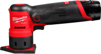 Шлифовальная машина Milwaukee M12FDSS-422X 4933479681 (с 2-мя АКБ 2 Ач, 4 Ач)