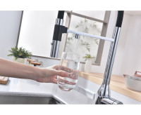 Смеситель Paulmark Magneto One Ma213188-BS (стальной/брашированная сталь)