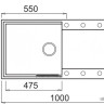 Кухонная мойка Elleci Easy 480 G68 Bianco