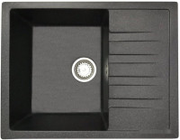 Кухонная мойка БелЭворс Vega L + смеситель W74004-2 + дозатор L405F (черный)