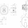 Смеситель Ravak Chrome CR 065.00 + R-box