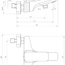 Смеситель Deante Hiacynt Bianco BQH A10M