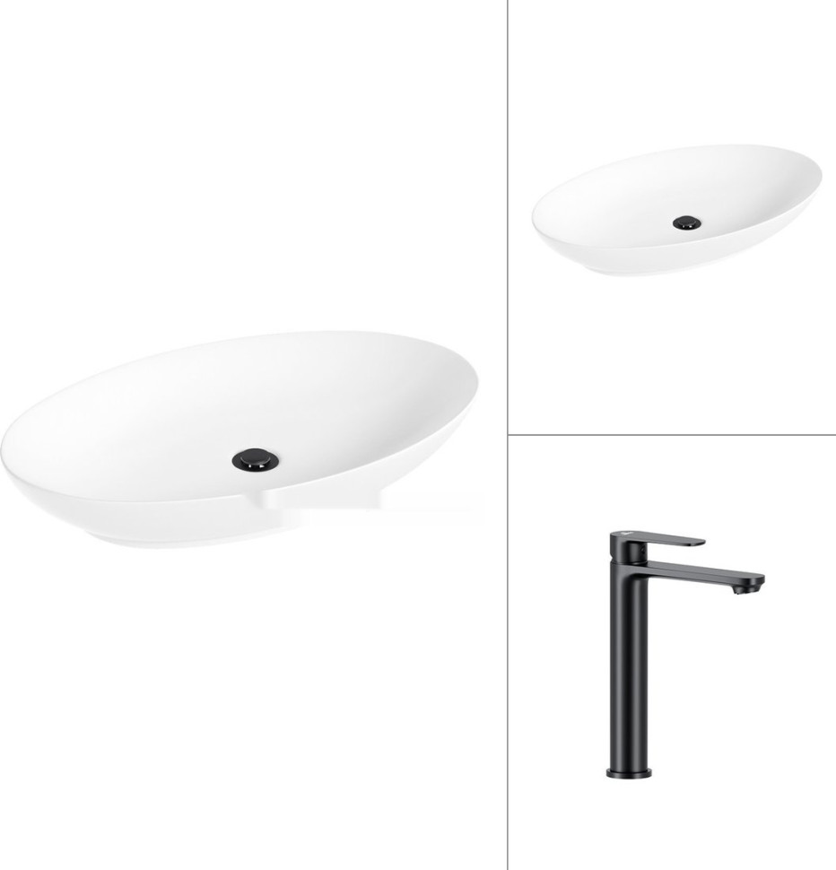 Умывальник Lauter 21571 + Moon 21СК8691BS