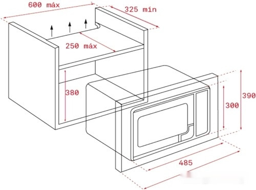 Микроволновая печь Teka MB 620 BI