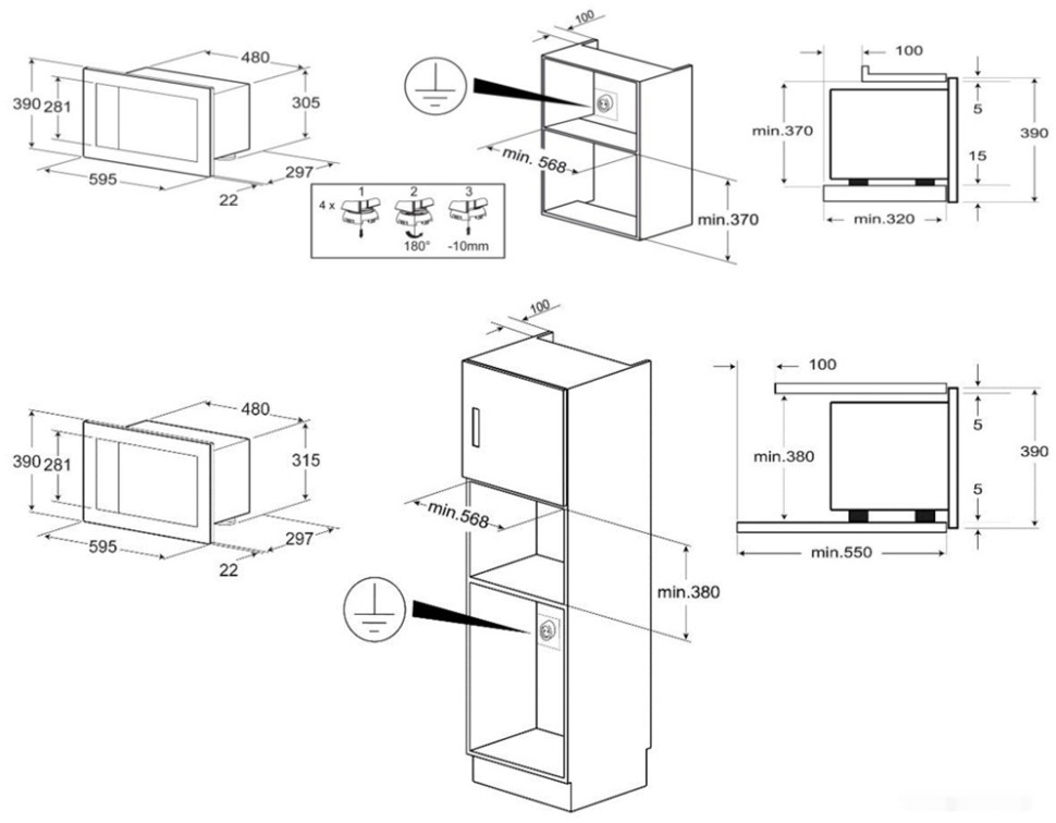 Микроволновая печь Teka MB 620 BI