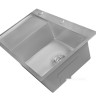 Кухонная мойка Astir Decor Satin C78x51R (с сифоном, дозатором и коландером)