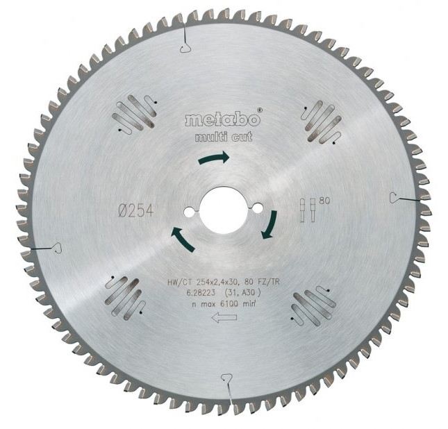Диск пильный по дереву Metabo 628083000