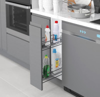 Вставка в полку Starax 200 S-2213-C (боковое крепление, хром)