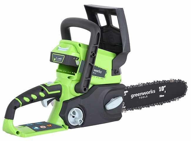 Электропила цепная Greenworks G24CS25K2 (2007707UA)