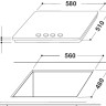 Варочная панель Indesit THP 642 W/IX/I RU