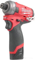 Винтоверт Milwaukee M12 FQID-202X 4933464973 (с 2-мя АКБ, кейс)