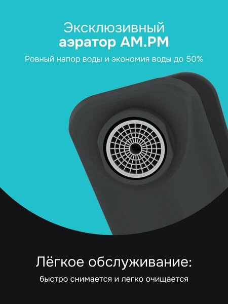 Смеситель Am.Pm F88A02122 (черный)