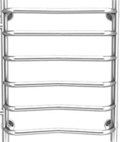 Полотенцесушитель Ростела Чайка нижнее подключение 1&quot; 11 перекладин 120 см