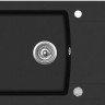 Кухонная мойка AquaSanita Lira SQL 101 601 AW black metallic