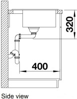 Кухонная мойка Blanco DALAGO 5 черный 525871