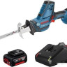 Сабельная пила Bosch GSA 18 V-LI C Professional 0615990M3Y (с 1-им АКБ 4 Ah)
