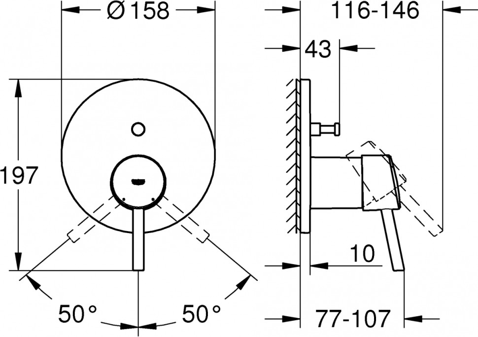 Смеситель Grohe Concetto 24054001