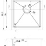 Кухонная мойка Zorg INOX RX-4444