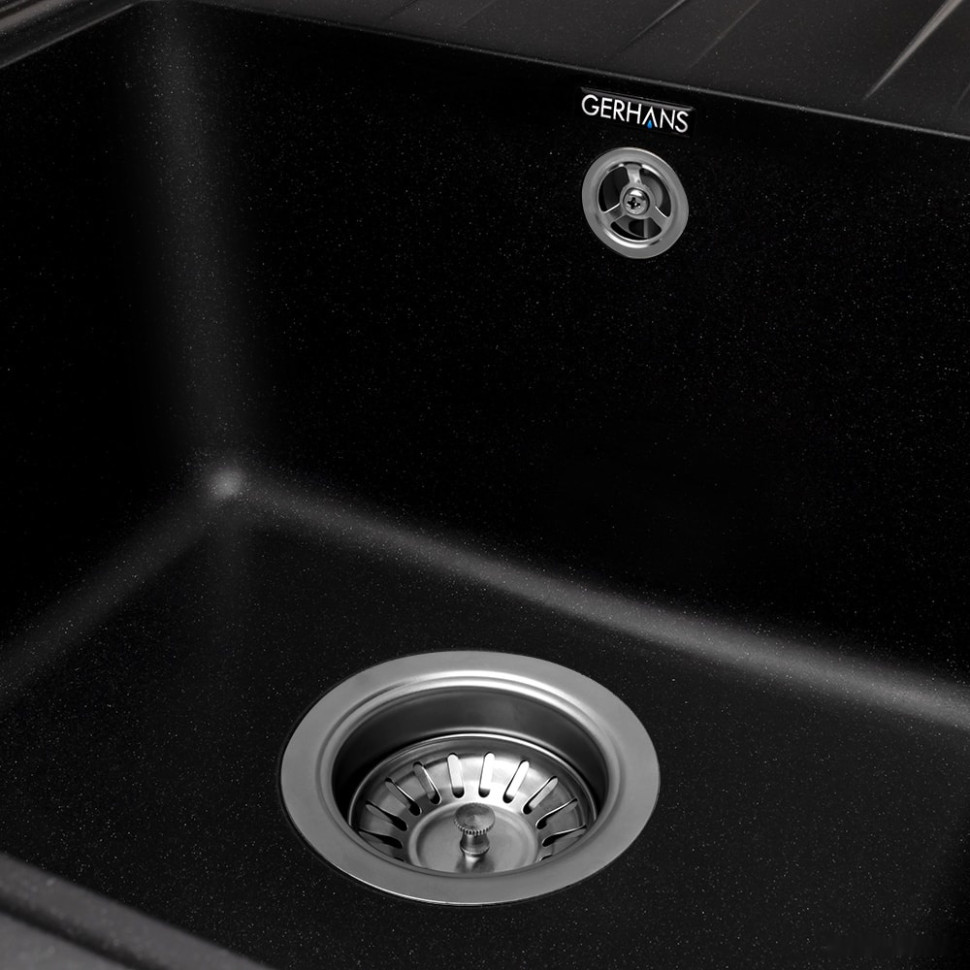 Кухонная мойка Gerhans B15 (оникс)