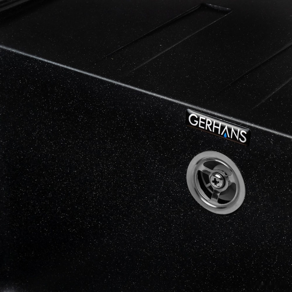 Кухонная мойка Gerhans B15 (оникс)