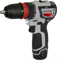 Дрель-шуруповерт Интерскол КомбиМАКС ДА-10/12В 36 687.2.2.78 (с 2-мя АКБ, сумка, набор патронов)