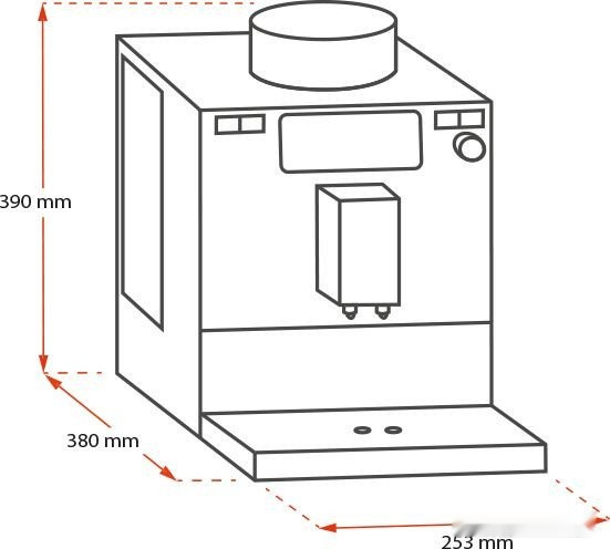 Кофемашина Melitta Caffeo F 530-102 Passione (черный)
